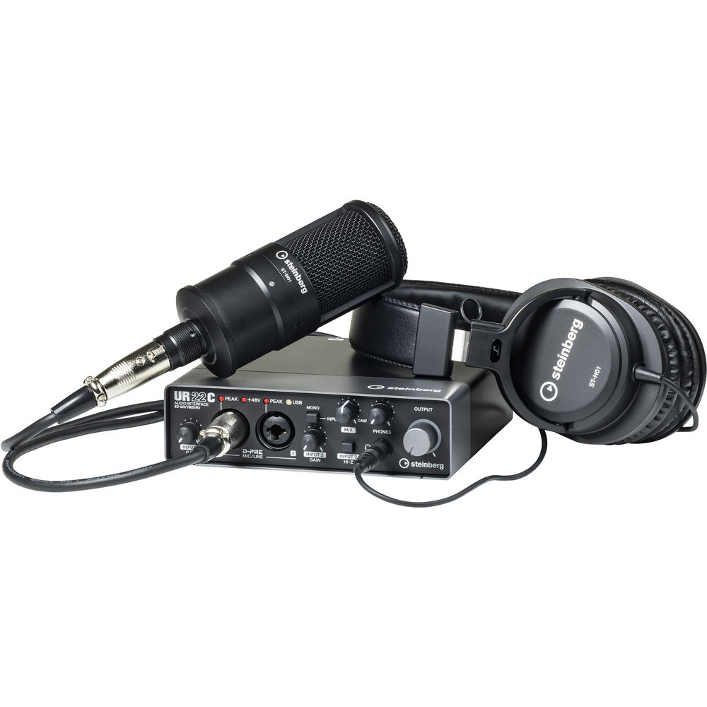 STEINBERG - UR22C Recording Pack پکیج استودیو خانگی